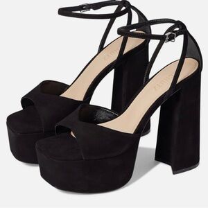 NWT! SCHUTZ Elegant Black Platform Heels